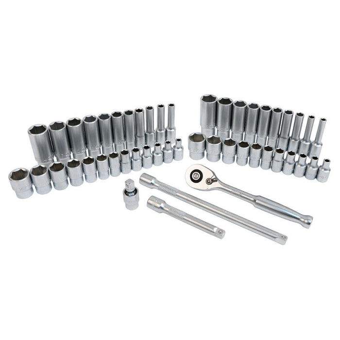 Wiha 49 Piece 1/4” Drive MM and SAE Socket Set