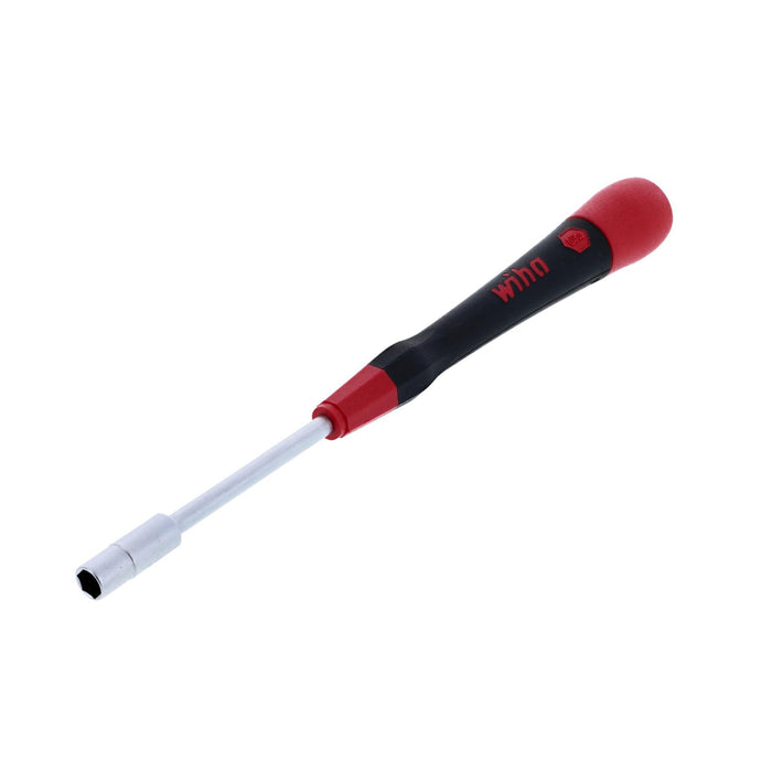 Wiha 26587 Nut Driver With Precision Soft PicoFinish Handle, Metric, 5.0 x 60mm