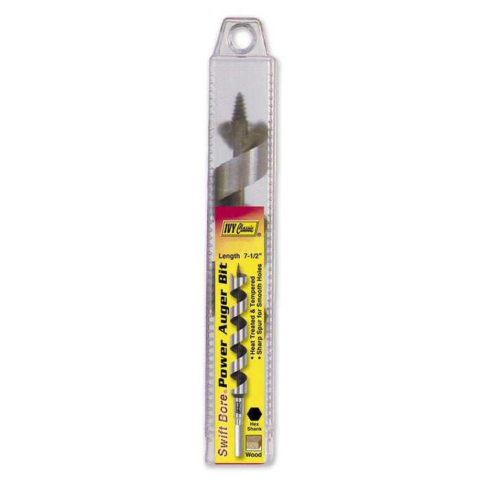 IVY Classic 46306 3/8 x 18-Inch Power Auger, High-Carbon Steel, 1/Tube