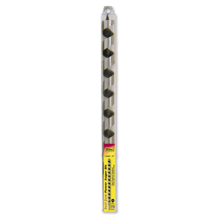 IVY Classic 46306 3/8 x 18-Inch Power Auger, High-Carbon Steel, 1/Tube