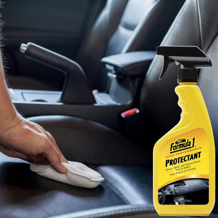 Formula 1 Protectant – High Performance Car Cleaner – Car Cleaning Spray to Shine & Protect – Multi-Surface Car Cleaning Supplies w/Silicone Technology – Exterior & Interior Care Products (16 oz)