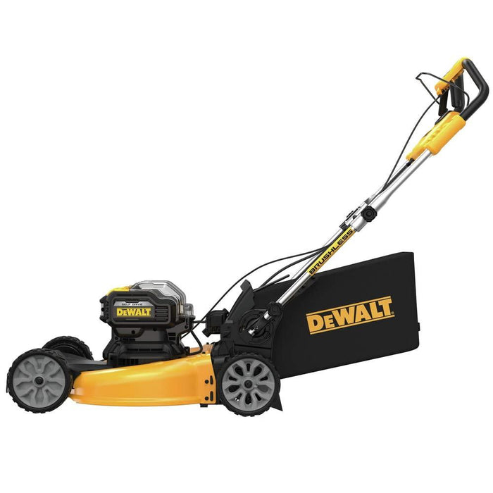DEWALT 20V MAX* Lawn Mower, Cordless, 21.5in., FWD Self-Propelled, Brushless with Battery & Charger (DCMWSP244U2)