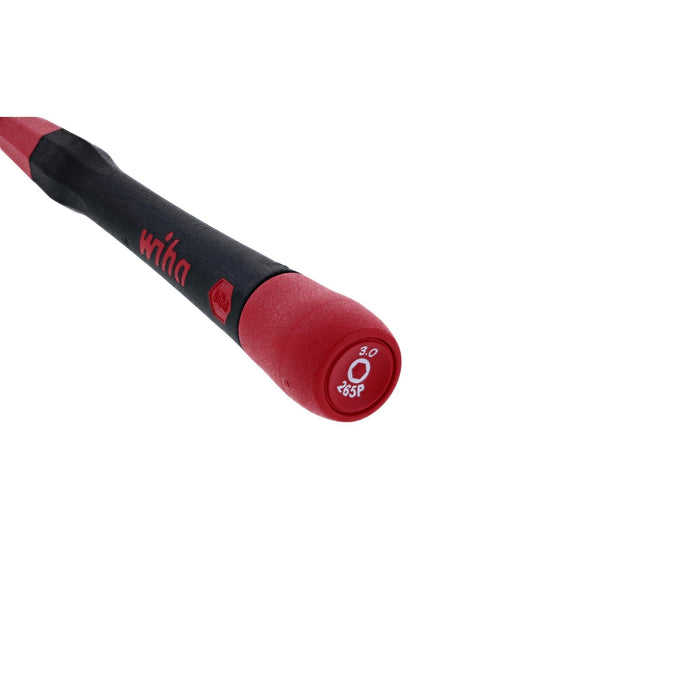 Wiha 26583 Nut Driver With Precision Soft PicoFinish Handle, Metric, 3.0 x 60mm