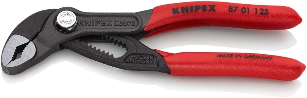 KNIPEX 5" Cobra Water Pump Pliers 87 01 125 SBA