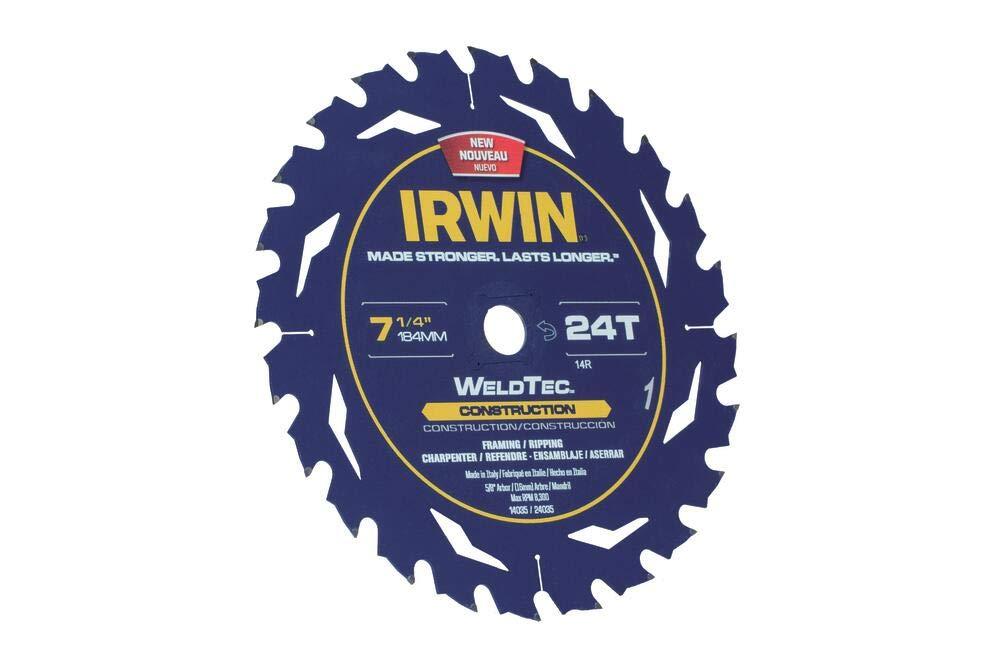 Irwin Tools Marathon Carbide Table/Miter Circular Blade