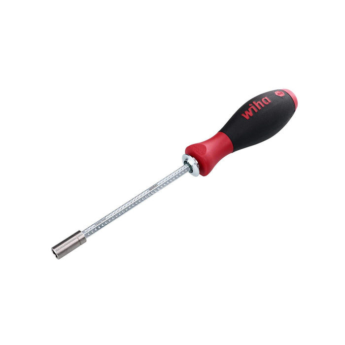 Wiha Drive-Loc VI Bit Holder with Soft Finish Handle and 1/4-Inch Bit Adapter