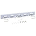 Crawford 16 in. L White Steel Adjustable Storage Organizer Rack 12 lb. cap. 1 pk