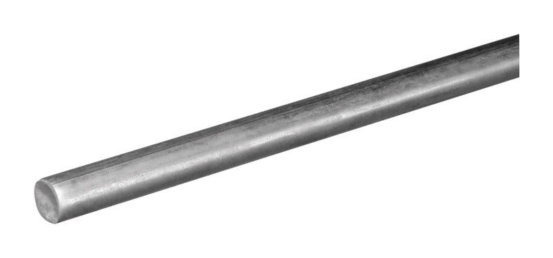 SteelWorks 7/16 in. D X 36 in. L Low Carbon Steel Unthreaded Rod