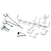 Crawford Zinc Plated Silver Steel Peg Hook Assortment 47 pk
