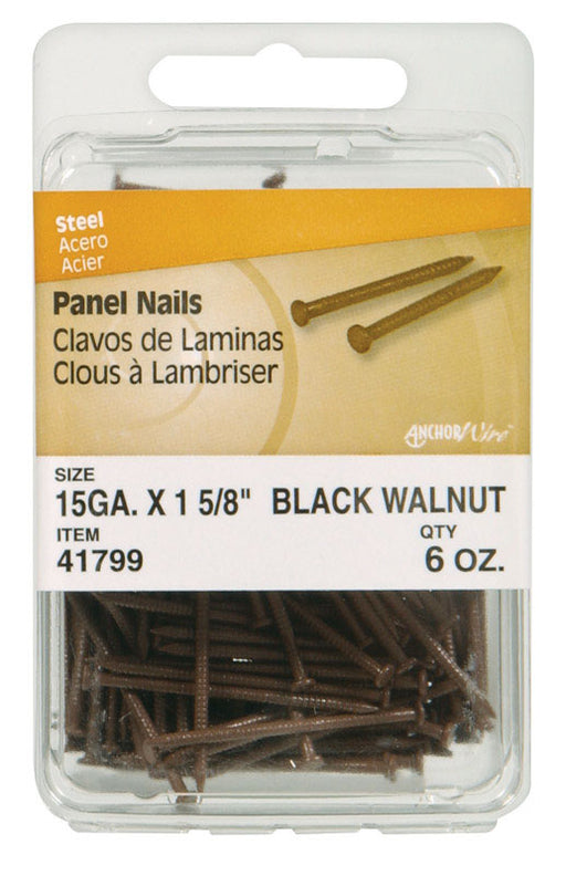 HILLMAN 1-5/8 in. Panel Steel Nail Flat Head