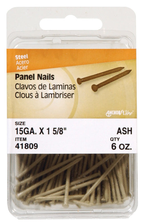 HILLMAN 1-5/8 in. Panel Steel Nail Flat Head