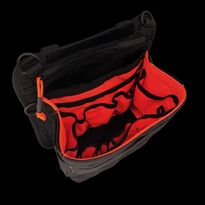 Benjamin Electrician/Technician Bag V2  Black/Orange