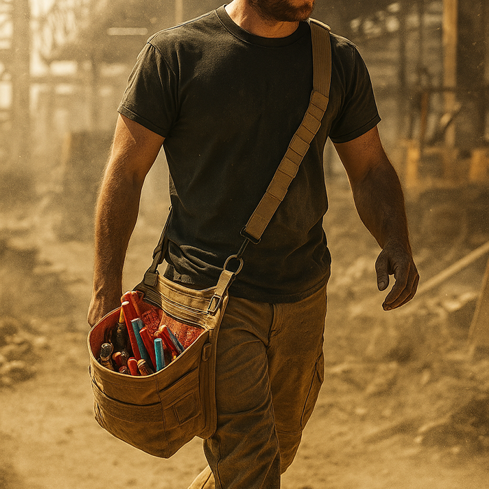 Benjamin Electrician/Technician Bag V2  Coyote/Orange