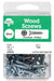 HILLMAN No. 10 X 2-1/2 in. L Phillips Zinc-Plated Coarse Wood Screws 25 pk