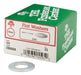 HILLMAN Zinc-Plated Steel 5/8 in. SAE Flat Washer 25 pk