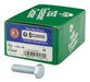 HILLMAN M10-1.50 mm D X 40 mm L Heat Treated Steel Hex Head Cap Screw 40 pk