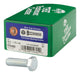 HILLMAN M12-1.75 mm D X 40 mm L Heat Treated Steel Hex Head Cap Screw 30 pk