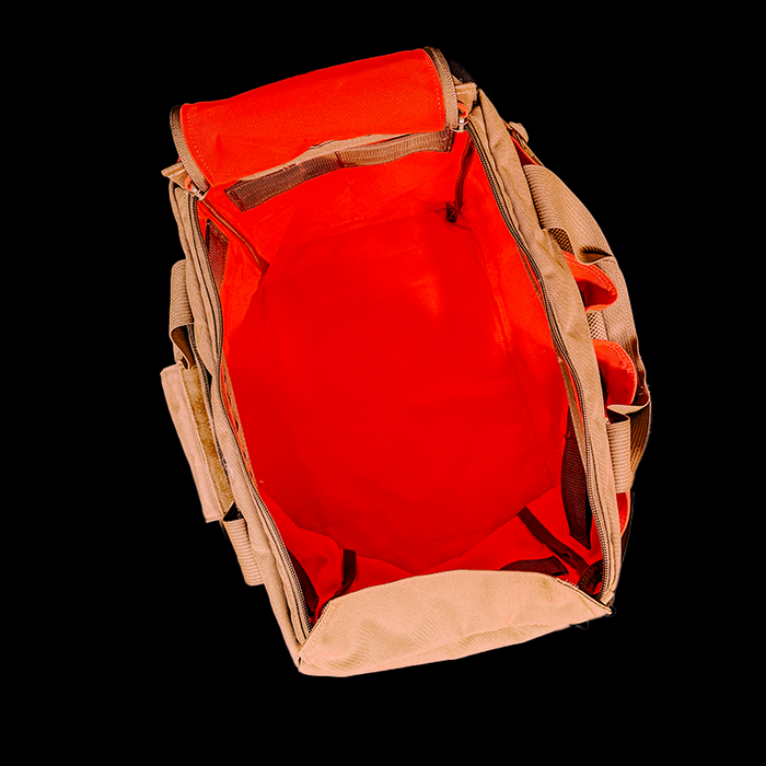 Sierra Nevada Tool Hi-Viz Interior Gear Bag - V2 Coyote/Orange