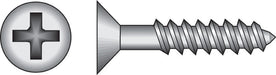 HILLMAN No. 6 X 1-1/2 in. L Phillips Black Phosphate Twin Thread Cabinet Screws 100 pk