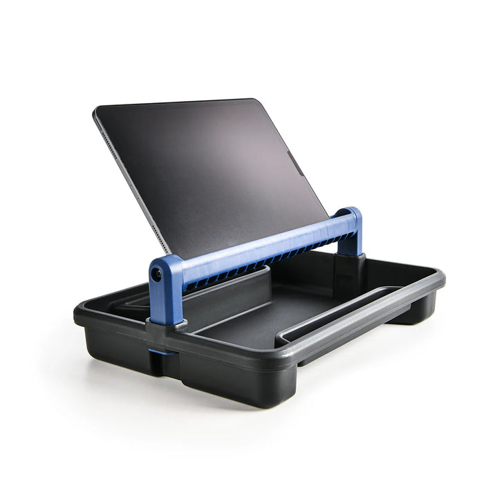 The Beast Shop Stool with Tool Drawer Padded Seat, Back Support,  Pro-Glide Casters and 500lb Capacity