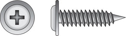 HILLMAN No. 8 X 3/4 in. L Phillips Truss Head Sheet Metal Screws 100 pk