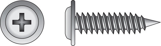 HILLMAN No. 8 X 1 in. L Phillips Truss Head Self-Piercing Screws 100 pk