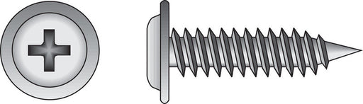 HILLMAN No. 8 X 1-1/4 in. L Phillips Truss Head Sheet Metal Screws 100 pk