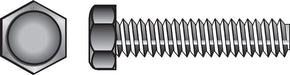 HILLMAN 1/4 in. D X 5 in. L Zinc Plated Steel Hex Tap Bolt 100 pk