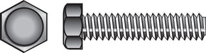 HILLMAN 5/16 in. D X 2-1/2 in. L Zinc Plated Steel Hex Tap Bolt 100 pk
