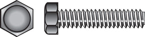 HILLMAN 5/16 in. D X 3 in. L Zinc Plated Steel Hex Tap Bolt 100 pk