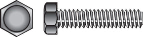 HILLMAN 1/2 in. D X 5 in. L Zinc Plated Steel Hex Tap Bolt 25 pk