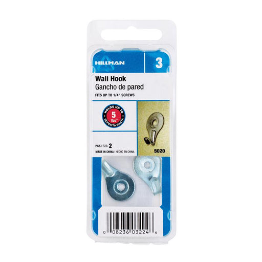 HILLMAN Utility Hooks 5 lb 2 pk