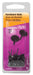HILLMAN Large Brass-Plated Black Brass Furniture Nails 25 pk
