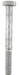 HILLMAN 1/4 in. D X 2-1/2 in. L Hot Dipped Galvanized Steel Hex Bolt 100 pk