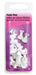 Hillman White Push Pins 16 pk