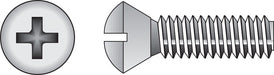 HILLMAN No. 10-24 X 1-1/2 in. L Phillips Oval Head Stainless Steel Machine Screws 100 pk