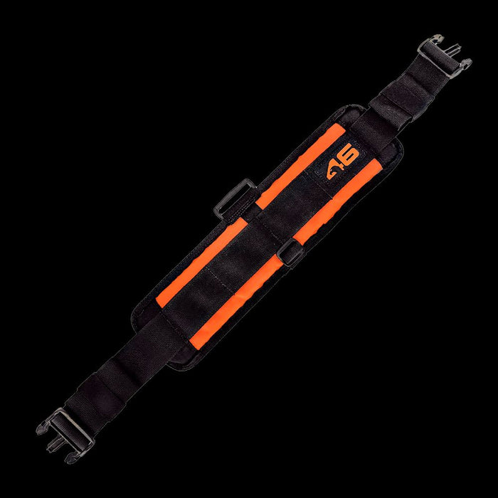 Harvey Padded Tool Belt Strap V2 (Chest Rig or Apron Add on) Black/Orange
