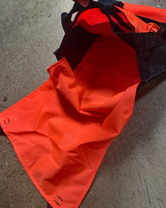 Hudson Chain Bag V2 Black/Orange