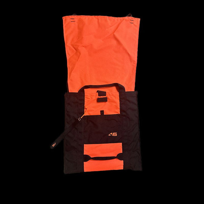 Hudson Chain Bag V2 Black/Orange