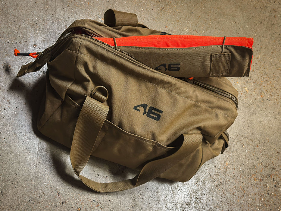 Foldable Poron® Kneeling Pad V2 Coyote/Orange