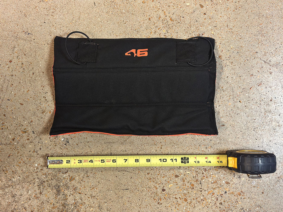 Foldable Poron® Kneeling Pad V2 Coyote/Orange