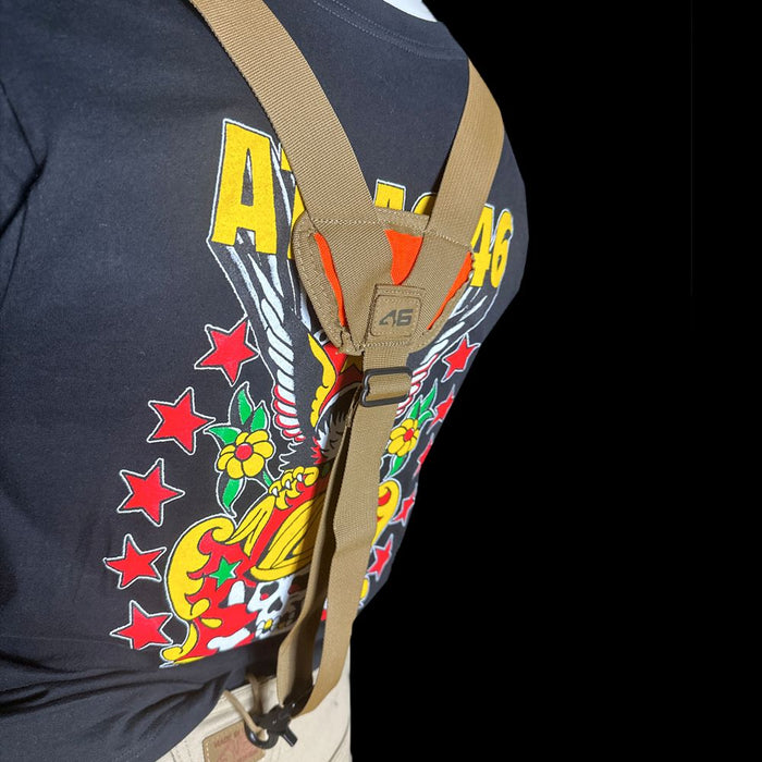 24/7 Comfort-Tuff™ 3 Point Suspenders V2 Black