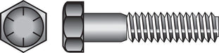 HILLMAN 1/2 in. D X 1-1/2 in. L Heat Treated Steel Hex Head Cap Screw 50 pk