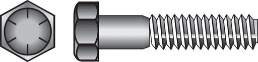 HILLMAN 1/2 in. D X 3 in. L Heat Treated Steel Hex Head Cap Screw 50 pk