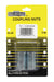 Boltmaster 7/16 - 14 in. Steel Coupling Nut 2 pk