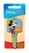 HILLMAN Disney Mickey Mouse House Key Blank 66/97 KW1/KW10 Single For Kwikset and Titan Locks
