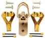 OOK Brass-Plated Professional Picture Hanging Set 50 lb 12 pk