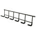Crawford 16.5 in. L Zinc-Plated Black Steel Household Hanger Holder 15 lb. cap. 1 pk
