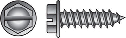 HILLMAN No. 6 X 1 in. L Slotted Hex Washer Head Sheet Metal Screws 100 pk