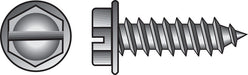 HILLMAN No. 12 X 1-1/2 in. L Slotted Hex Head Sheet Metal Screws 100 pk